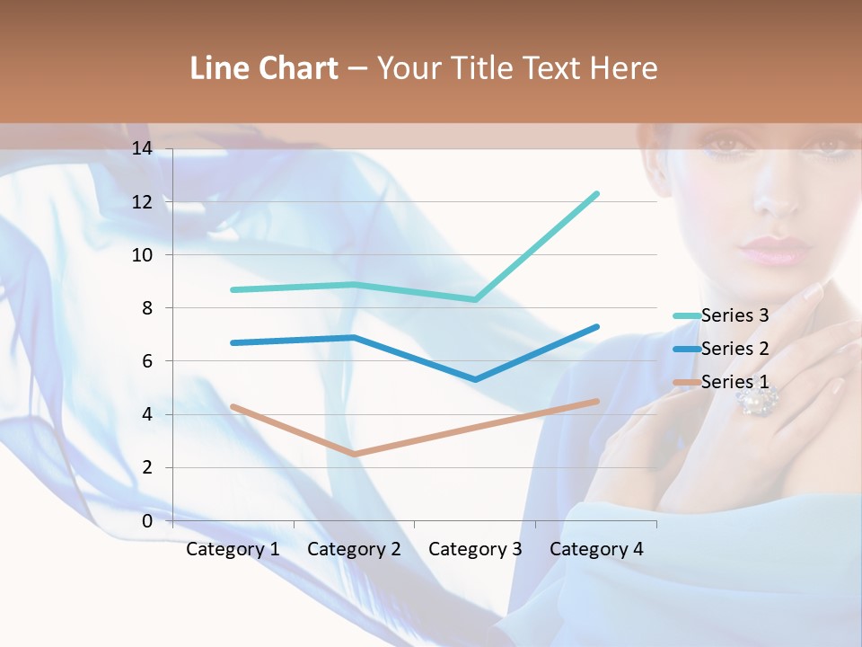 Pearl Beauty Portrait PowerPoint Template