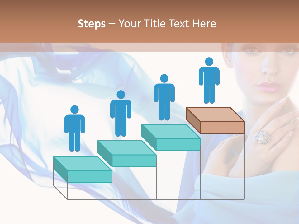 Pearl Beauty Portrait PowerPoint Template