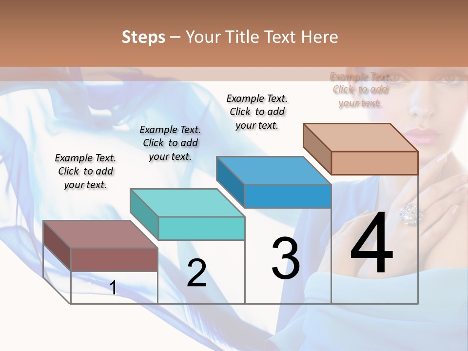 Pearl Beauty Portrait PowerPoint Template