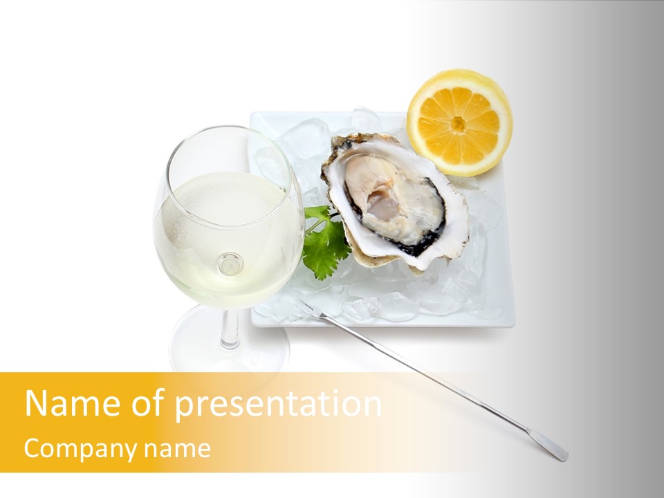 Dish Chablis Traditional PowerPoint Template