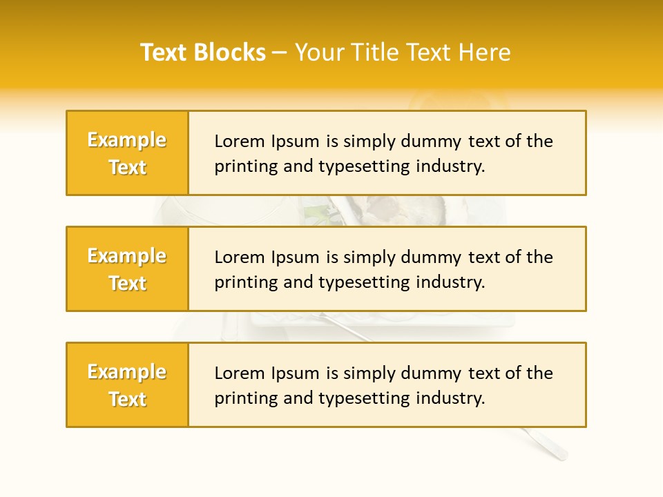 Dish Chablis Traditional PowerPoint Template