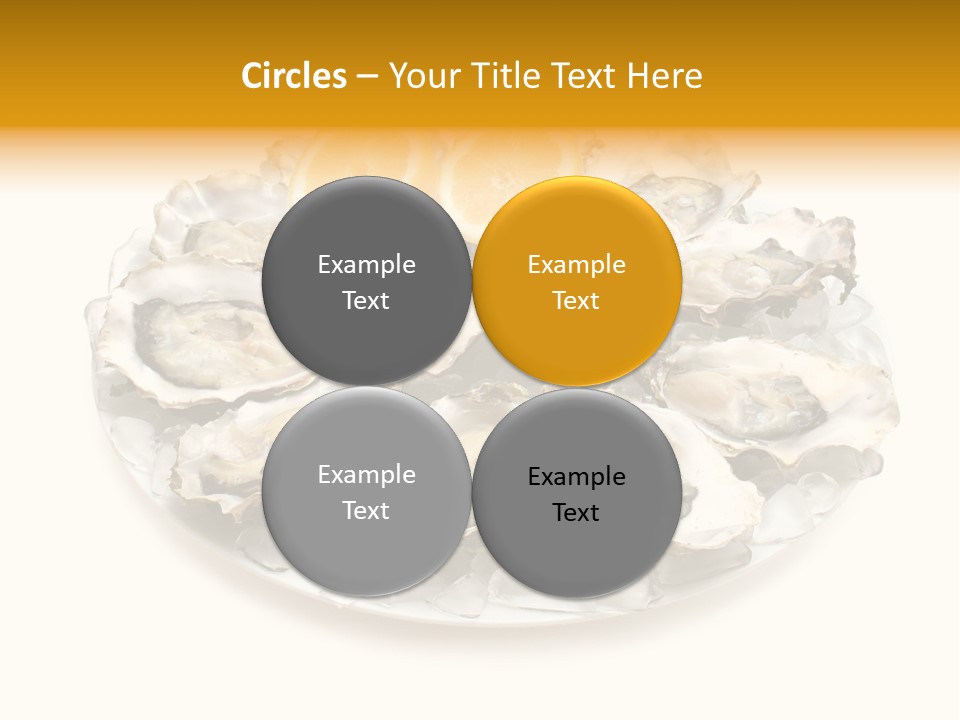 Mussel Appetizer Pacific PowerPoint Template