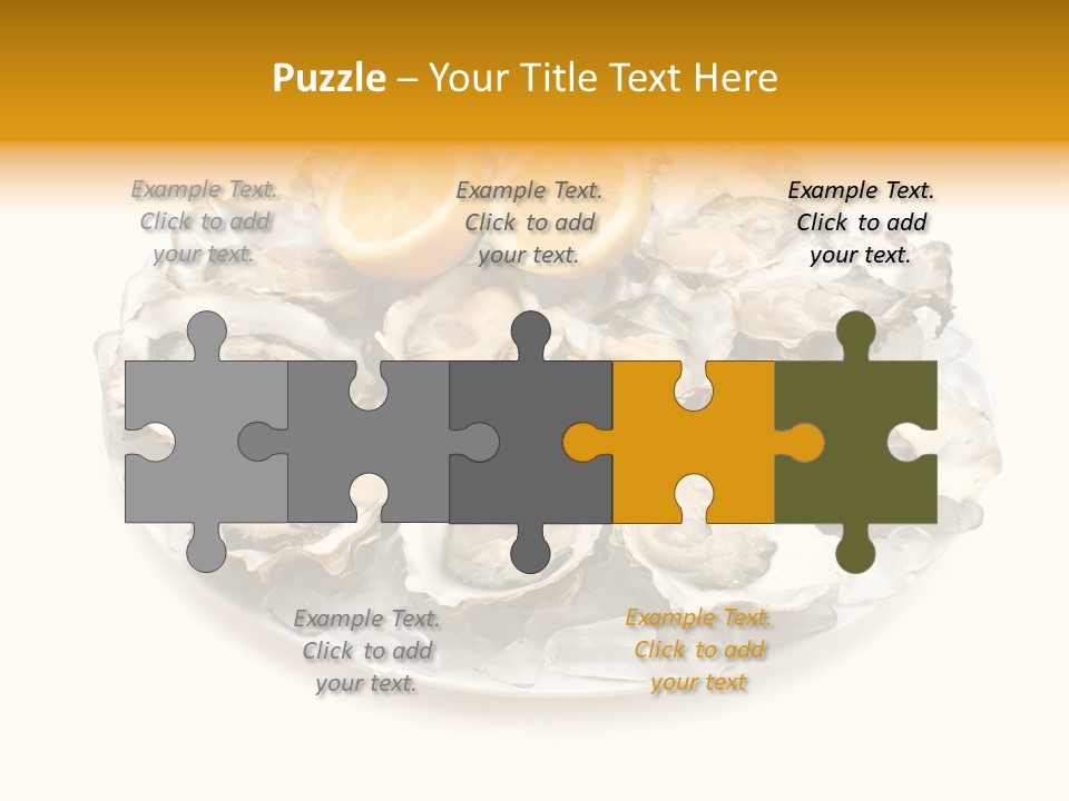 Mussel Appetizer Pacific PowerPoint Template