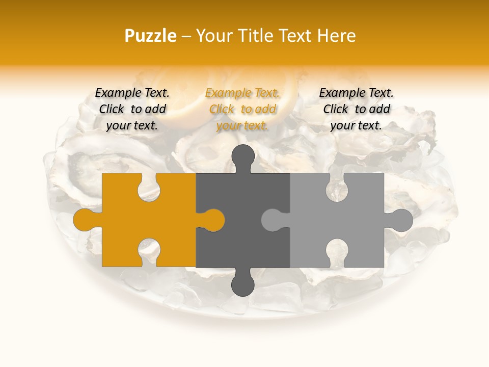 Mussel Appetizer Pacific PowerPoint Template