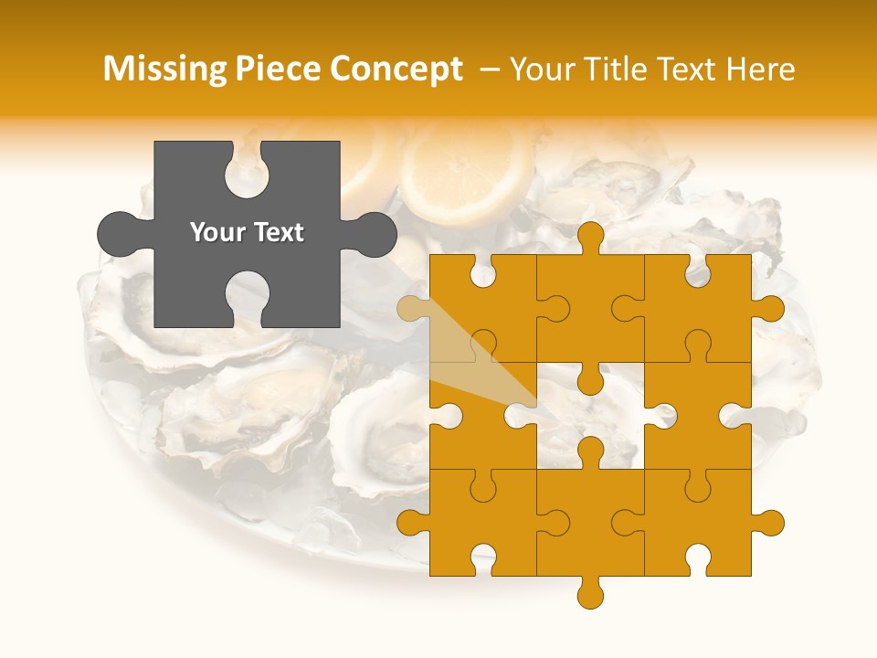 Mussel Appetizer Pacific PowerPoint Template