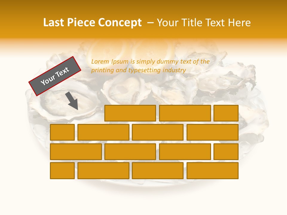 Mussel Appetizer Pacific PowerPoint Template