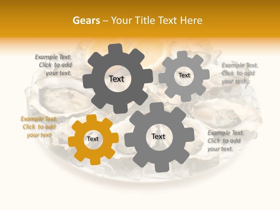 Mussel Appetizer Pacific PowerPoint Template