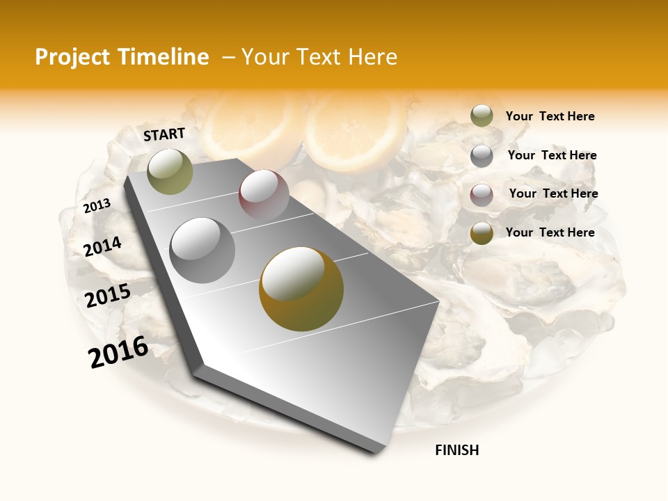 Mussel Appetizer Pacific PowerPoint Template