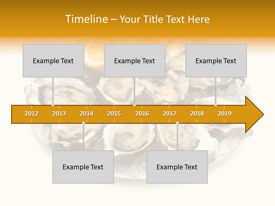 Mussel Appetizer Pacific PowerPoint Template