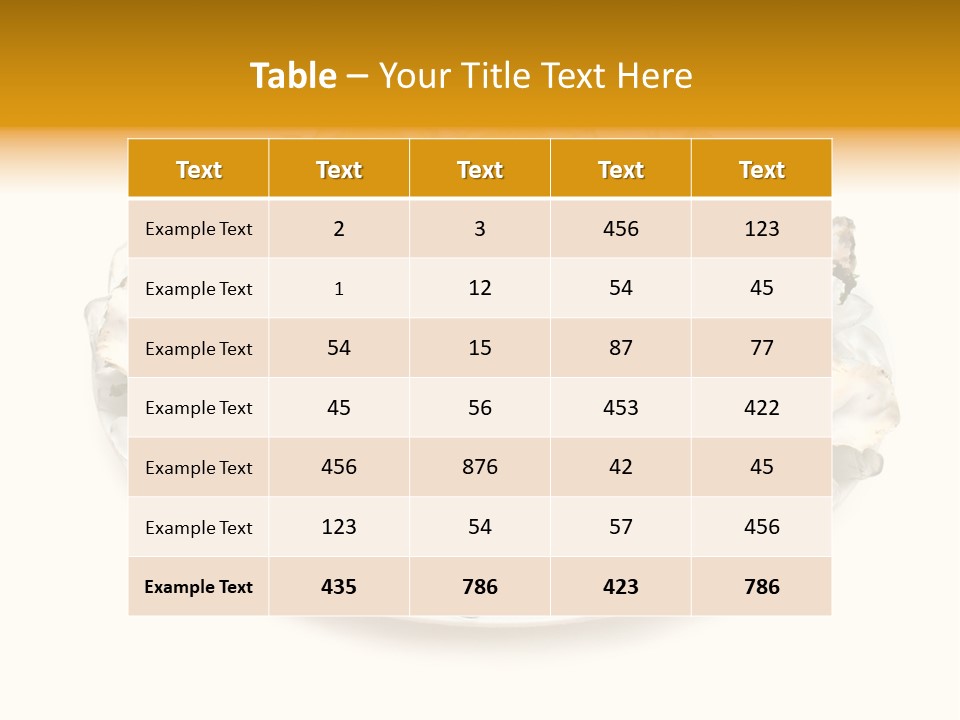 Mussel Appetizer Pacific PowerPoint Template