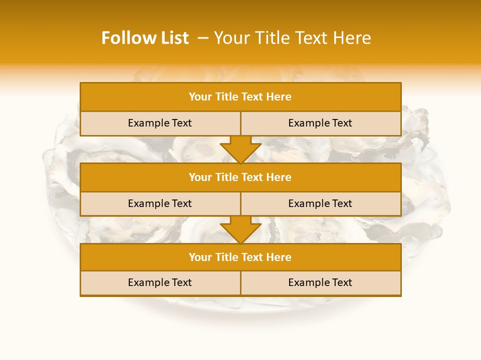 Mussel Appetizer Pacific PowerPoint Template