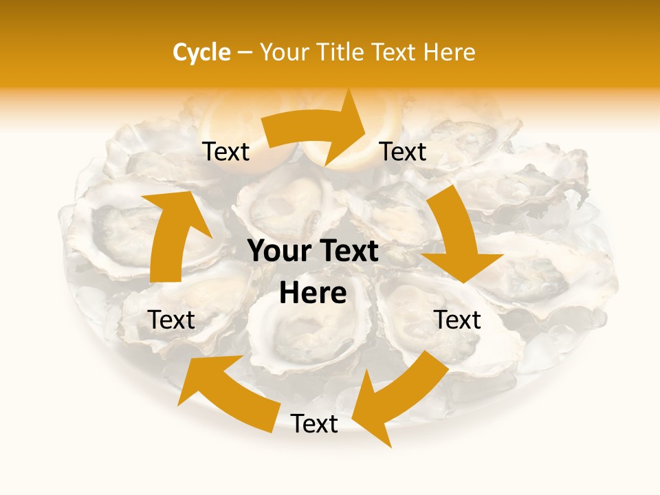 Mussel Appetizer Pacific PowerPoint Template