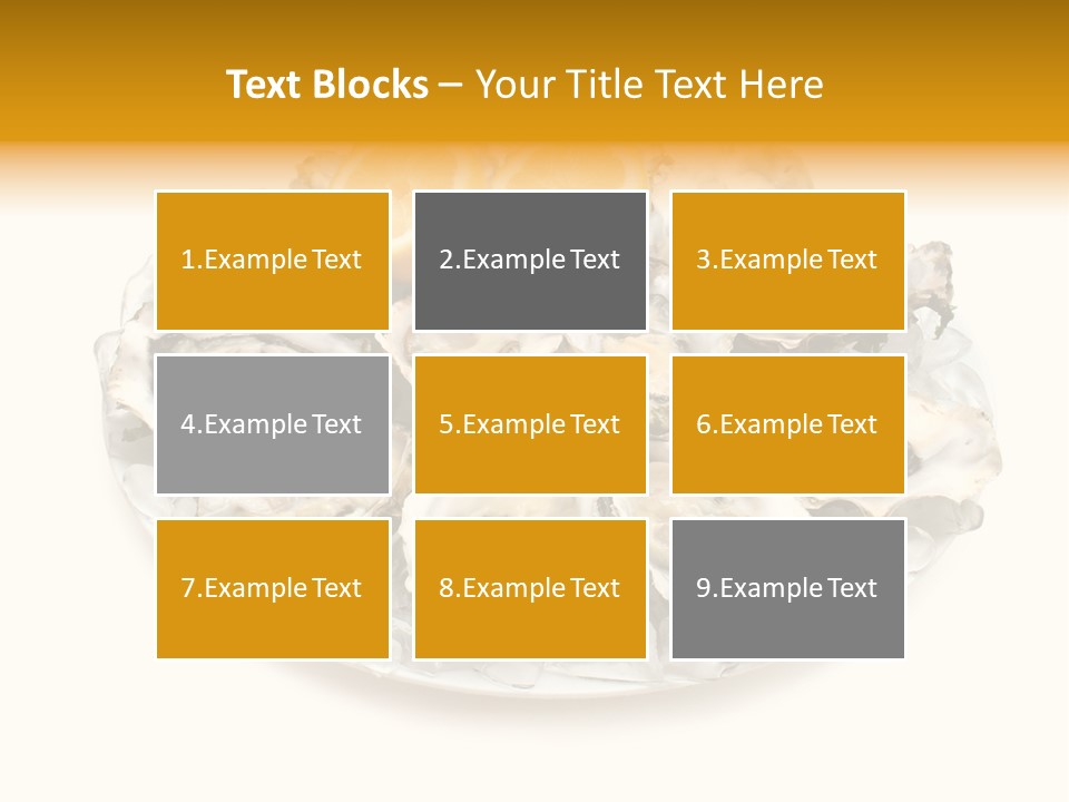 Mussel Appetizer Pacific PowerPoint Template