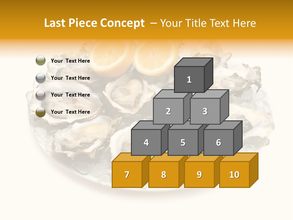 Mussel Appetizer Pacific PowerPoint Template