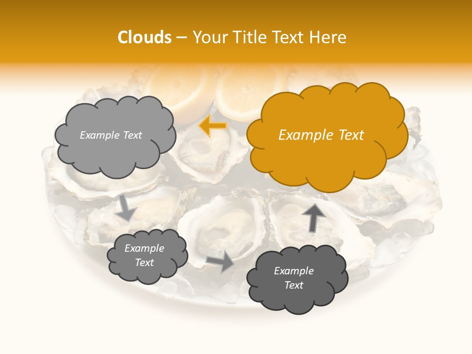 Mussel Appetizer Pacific PowerPoint Template