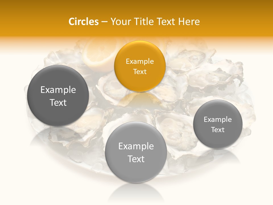 Mussel Appetizer Pacific PowerPoint Template