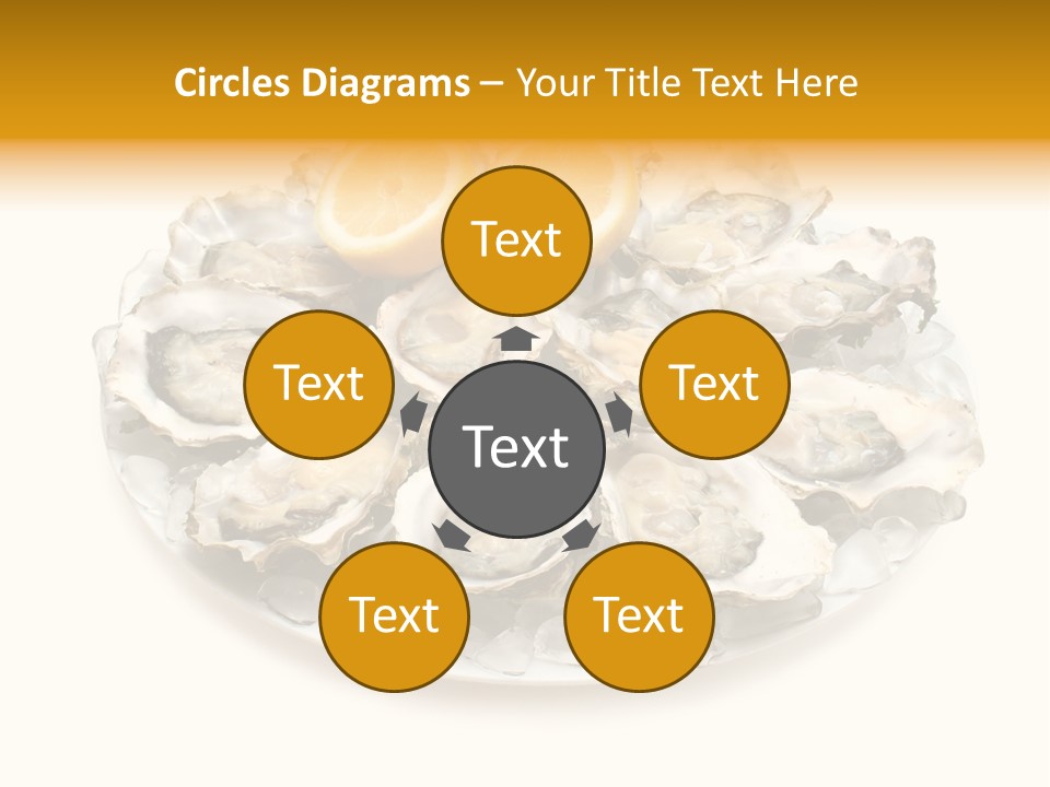 Mussel Appetizer Pacific PowerPoint Template