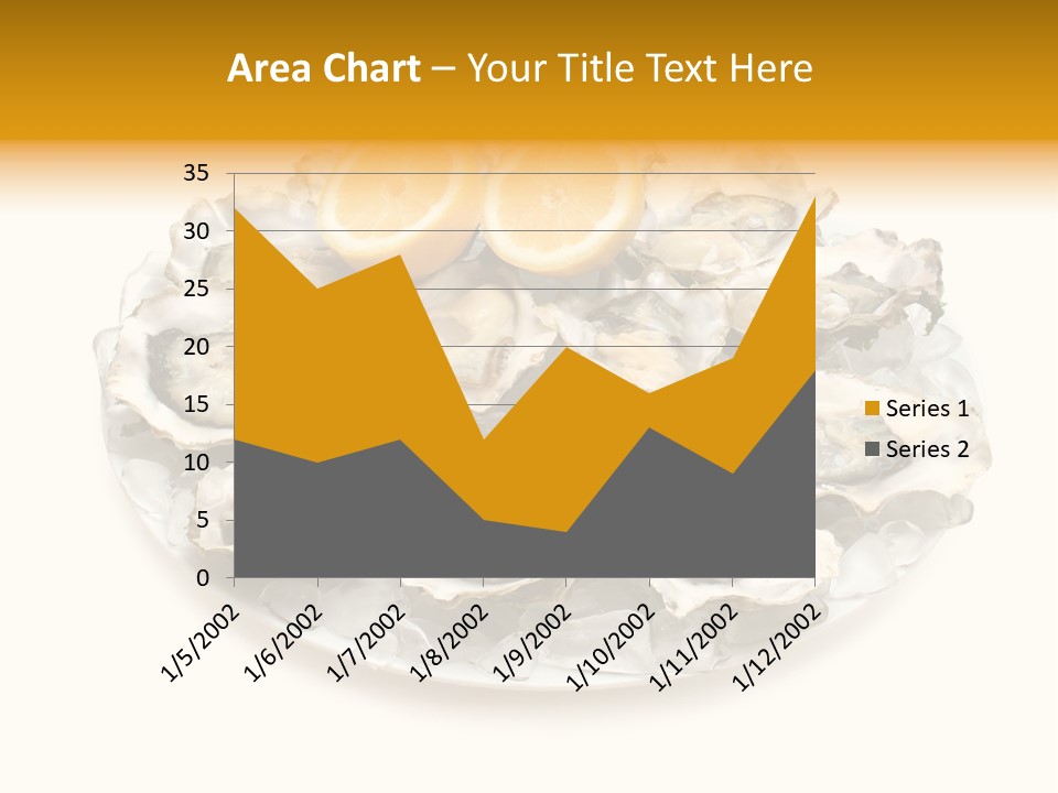 Mussel Appetizer Pacific PowerPoint Template