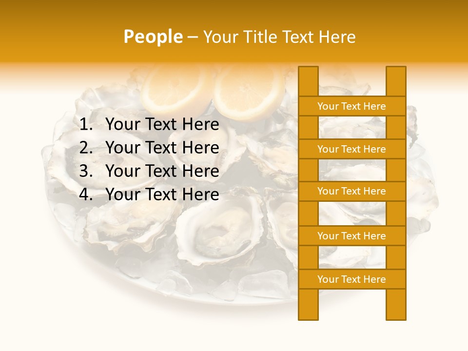 Mussel Appetizer Pacific PowerPoint Template