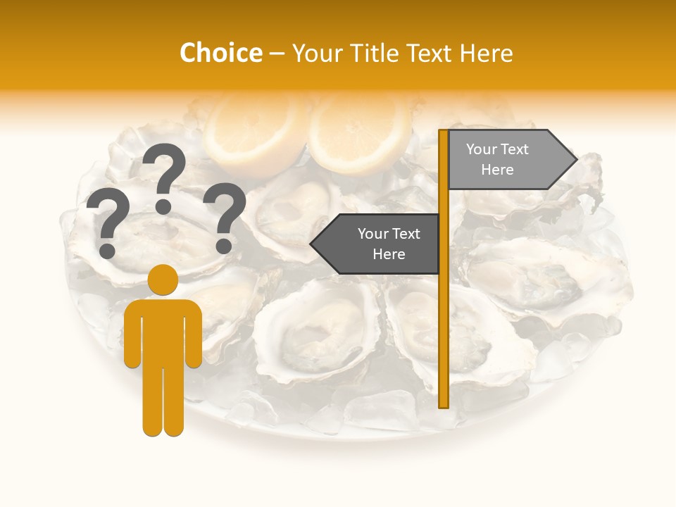 Mussel Appetizer Pacific PowerPoint Template
