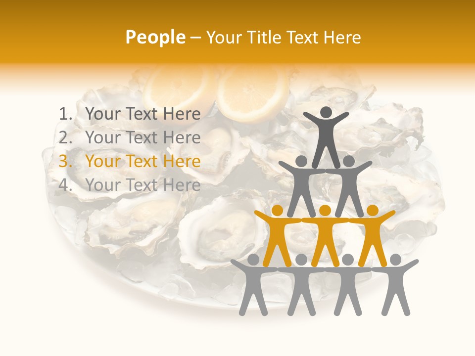 Mussel Appetizer Pacific PowerPoint Template
