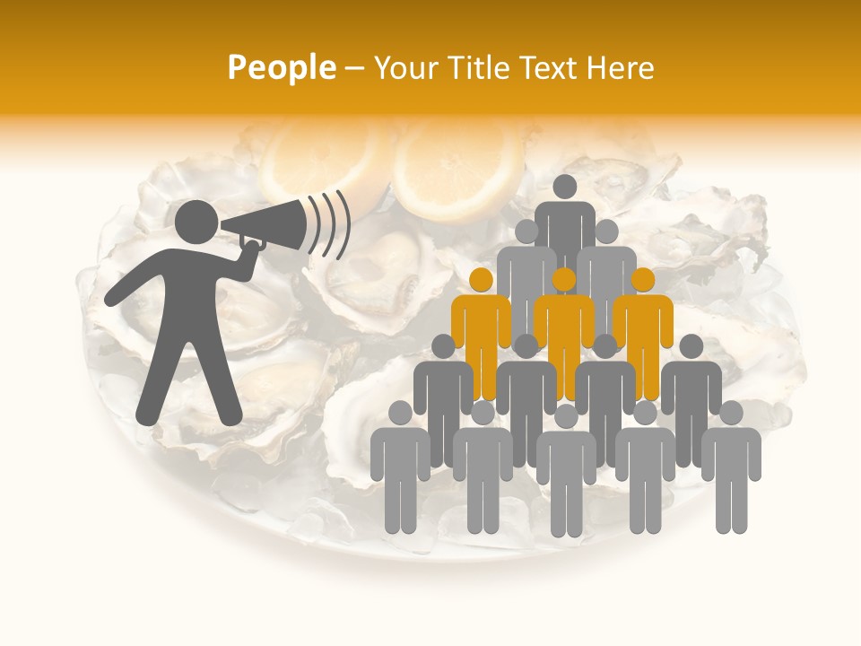 Mussel Appetizer Pacific PowerPoint Template