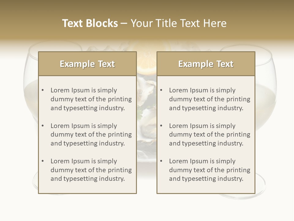 Taste Shell Twelve PowerPoint Template