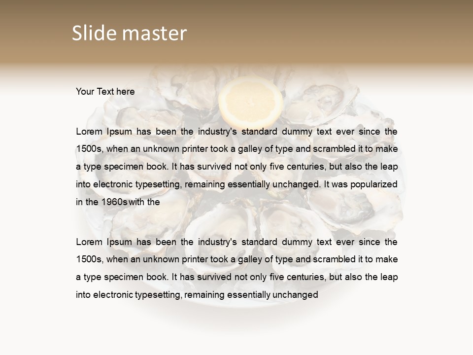 Fresh Healthy Tasty PowerPoint Template