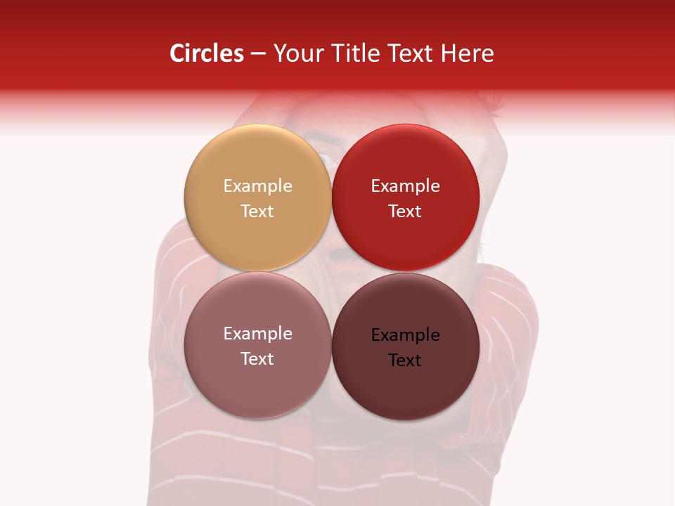 Concerned Portrait Studio PowerPoint Template