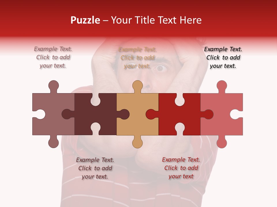 Concerned Portrait Studio PowerPoint Template