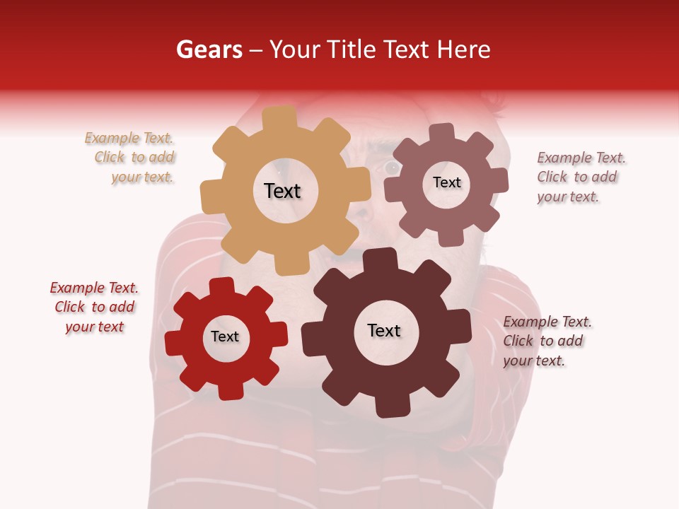 Concerned Portrait Studio PowerPoint Template