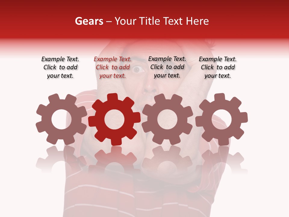 Concerned Portrait Studio PowerPoint Template