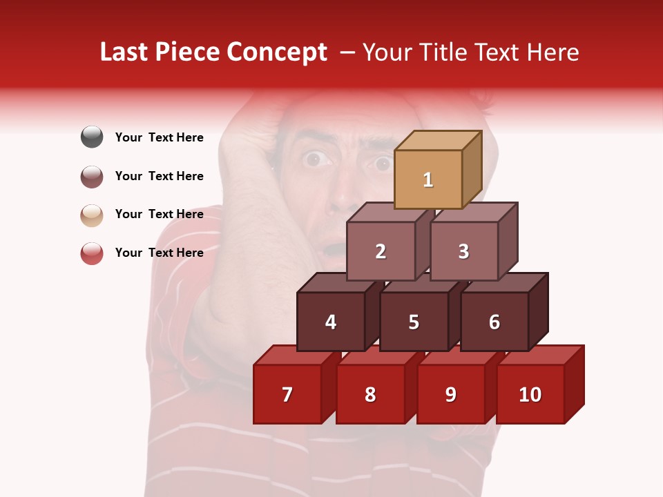 Concerned Portrait Studio PowerPoint Template