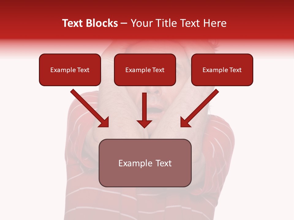 Concerned Portrait Studio PowerPoint Template