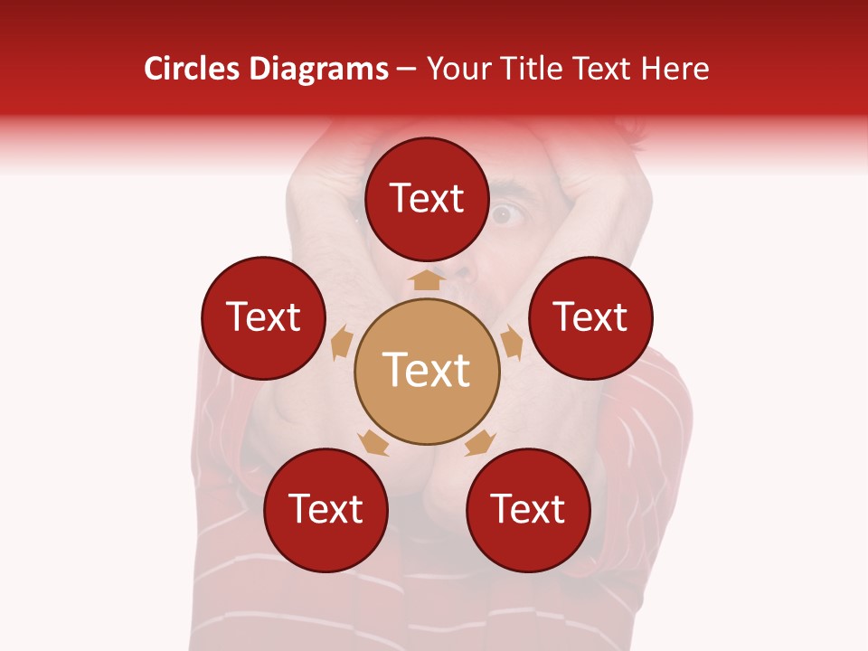 Concerned Portrait Studio PowerPoint Template