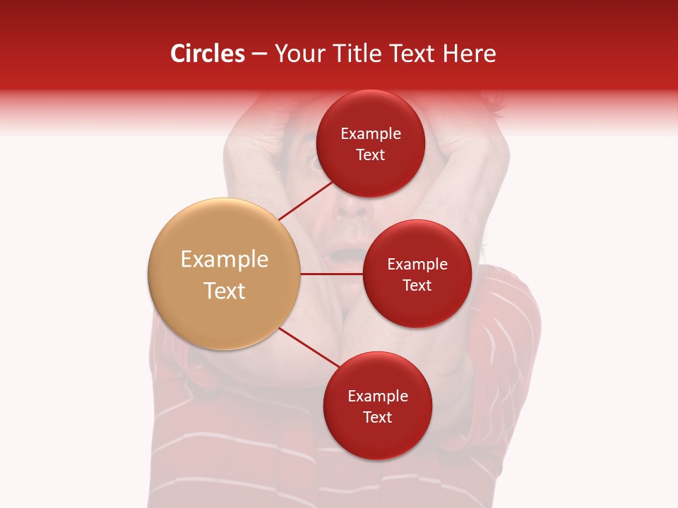 Concerned Portrait Studio PowerPoint Template