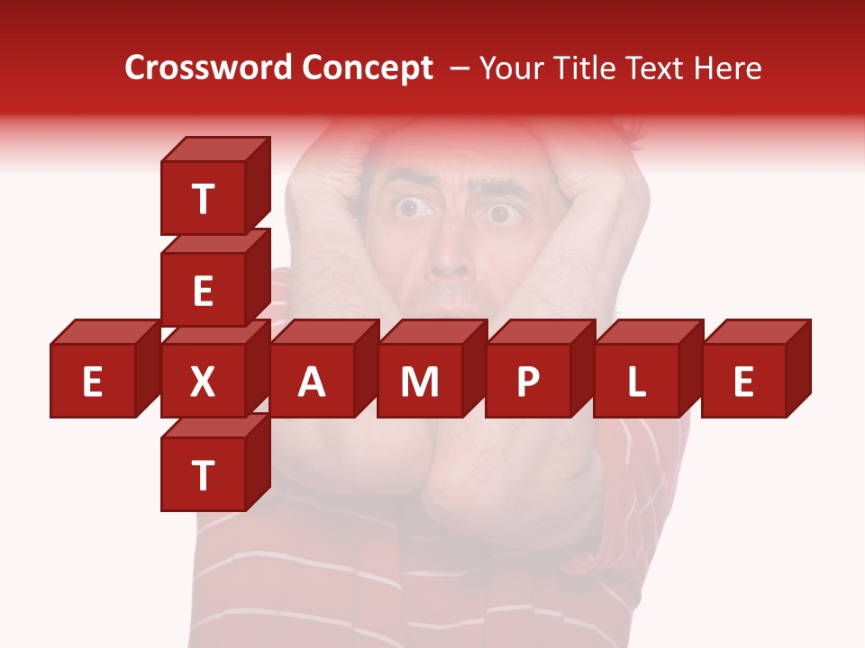 Concerned Portrait Studio PowerPoint Template