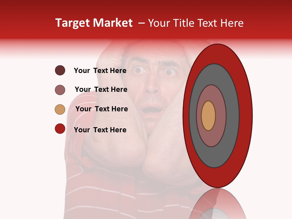 Concerned Portrait Studio PowerPoint Template