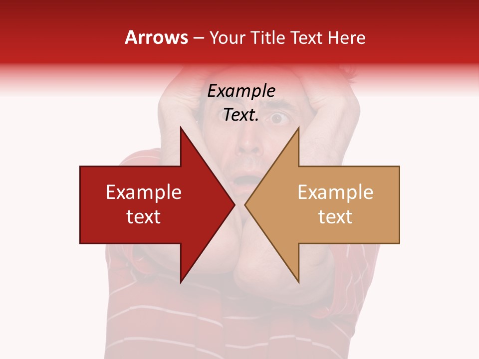 Concerned Portrait Studio PowerPoint Template