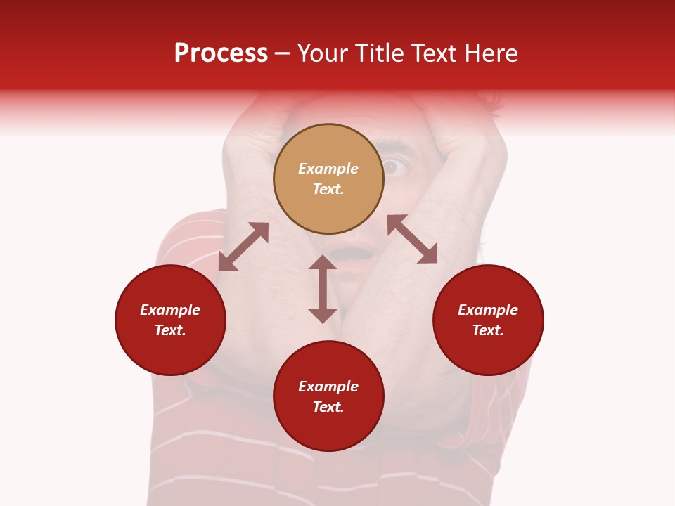 Concerned Portrait Studio PowerPoint Template