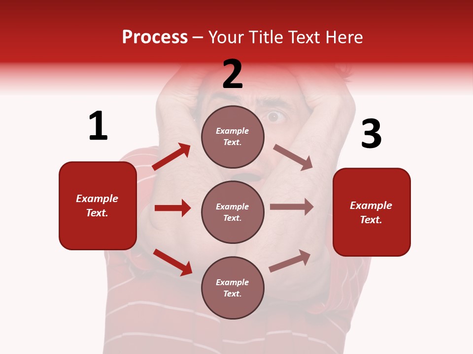 Concerned Portrait Studio PowerPoint Template