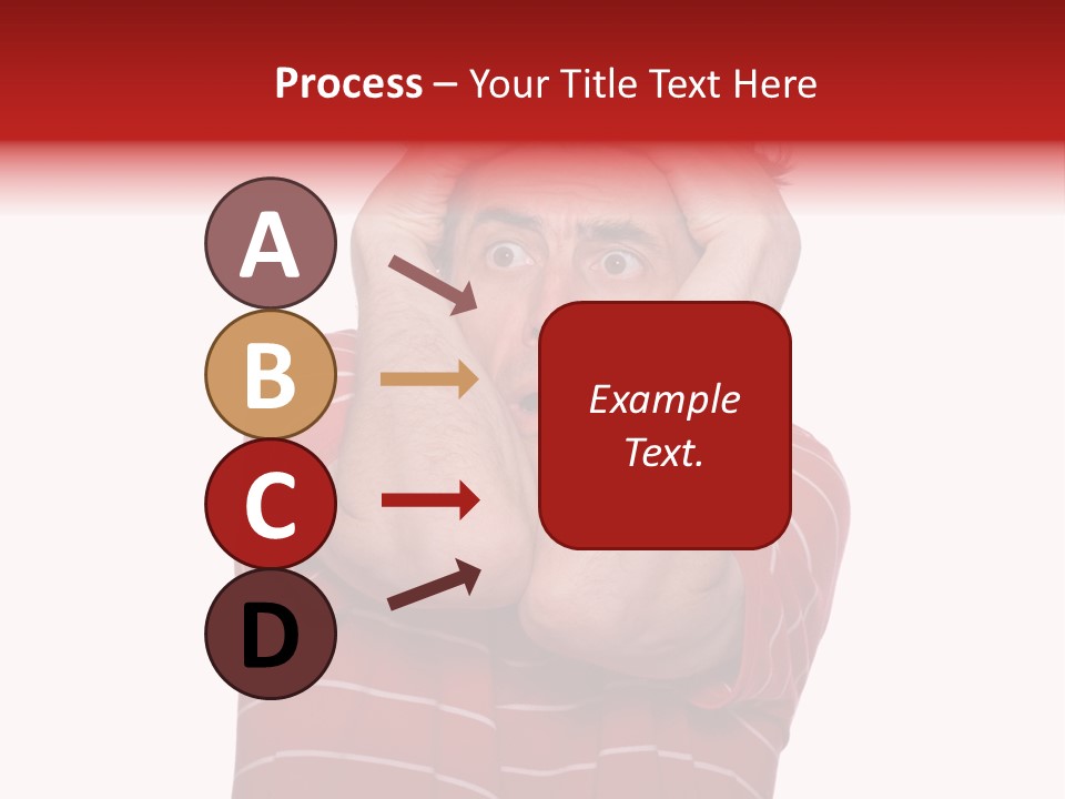 Concerned Portrait Studio PowerPoint Template