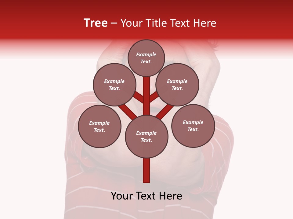 Concerned Portrait Studio PowerPoint Template