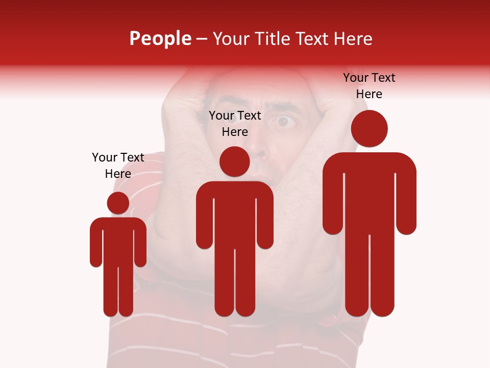 Concerned Portrait Studio PowerPoint Template