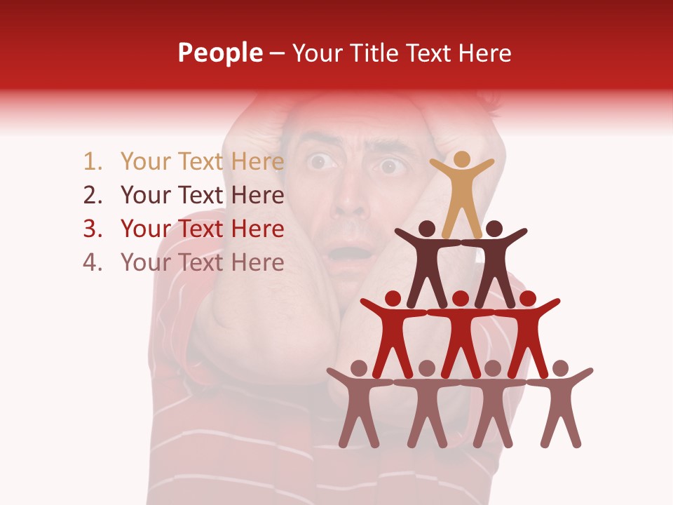 Concerned Portrait Studio PowerPoint Template