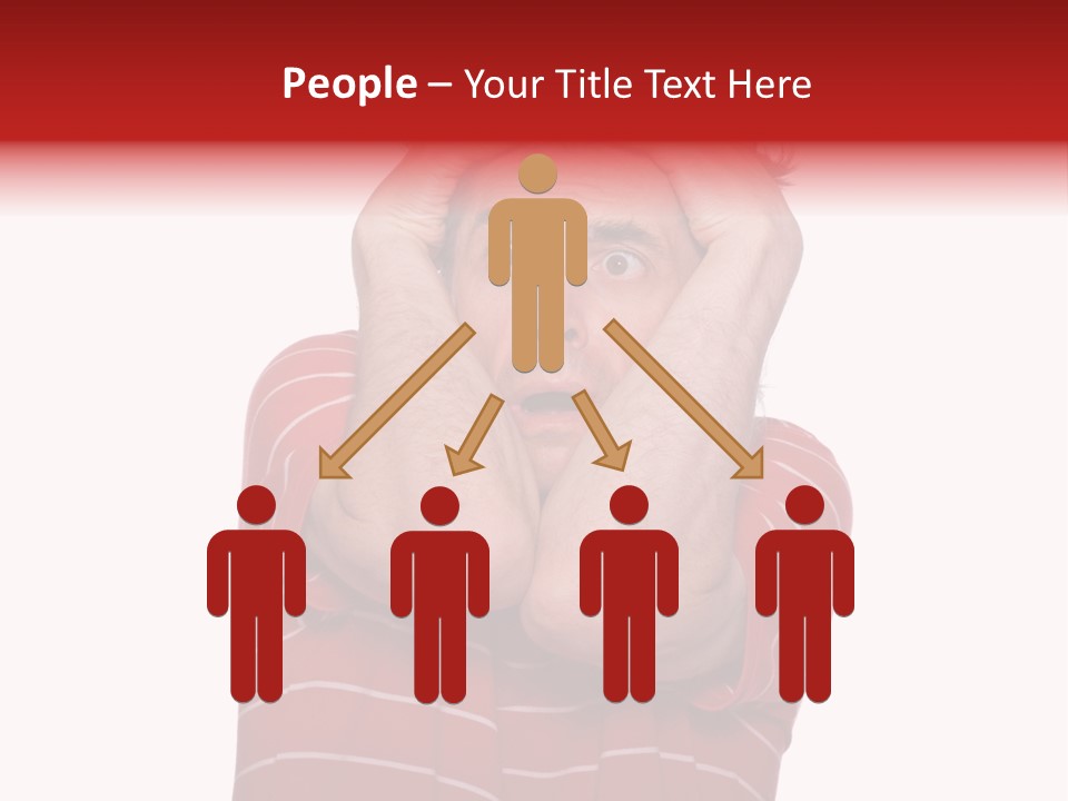 Concerned Portrait Studio PowerPoint Template