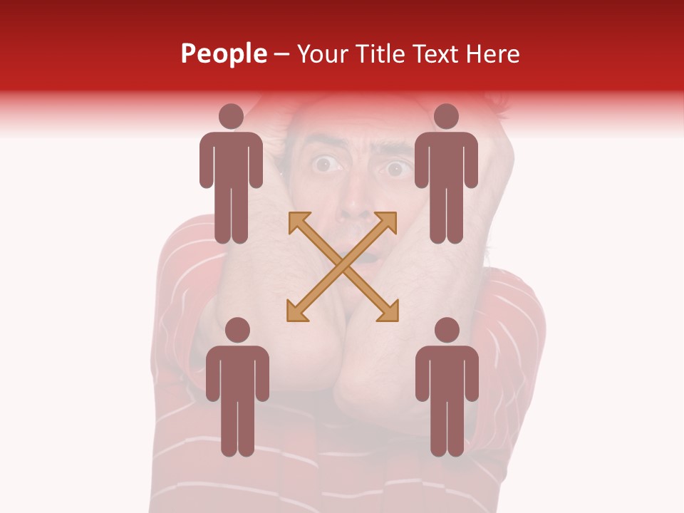 Concerned Portrait Studio PowerPoint Template