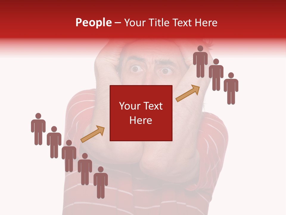 Concerned Portrait Studio PowerPoint Template