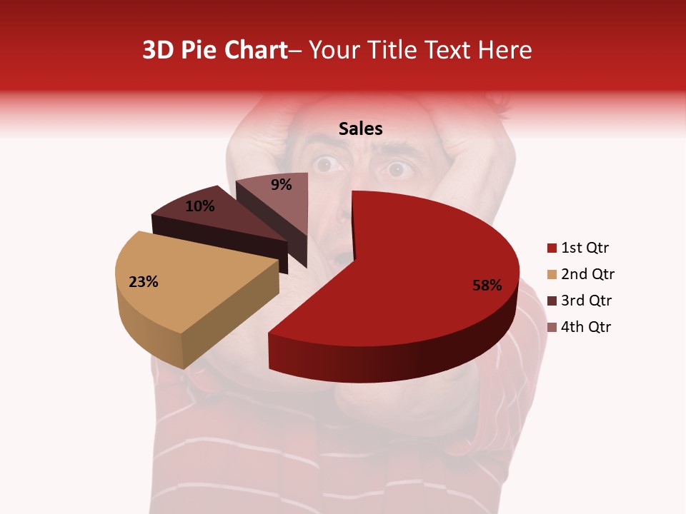Concerned Portrait Studio PowerPoint Template