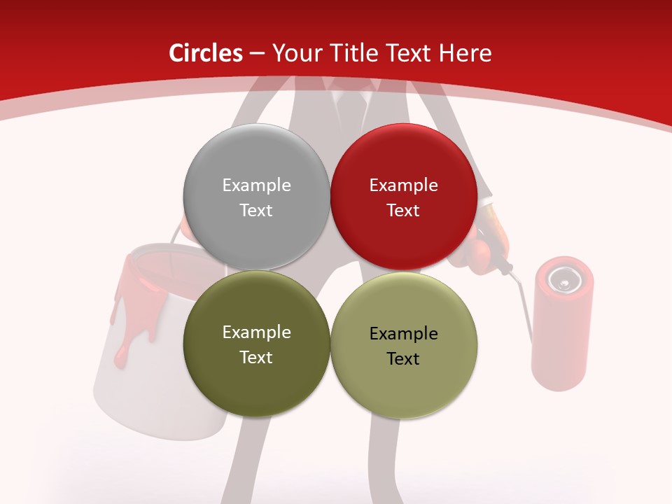 Environment Eye Rainforest PowerPoint Template